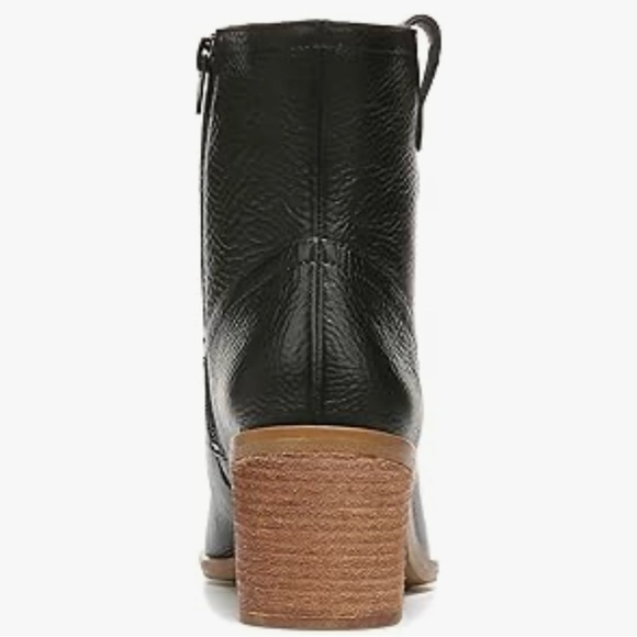 Zodiac Black Leather Lovie Boots Size 11 - Picture 4 of 10